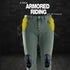 Motorcycle Riding Jeans | Yellowish Blue – Aramid Lined with Impact Armor